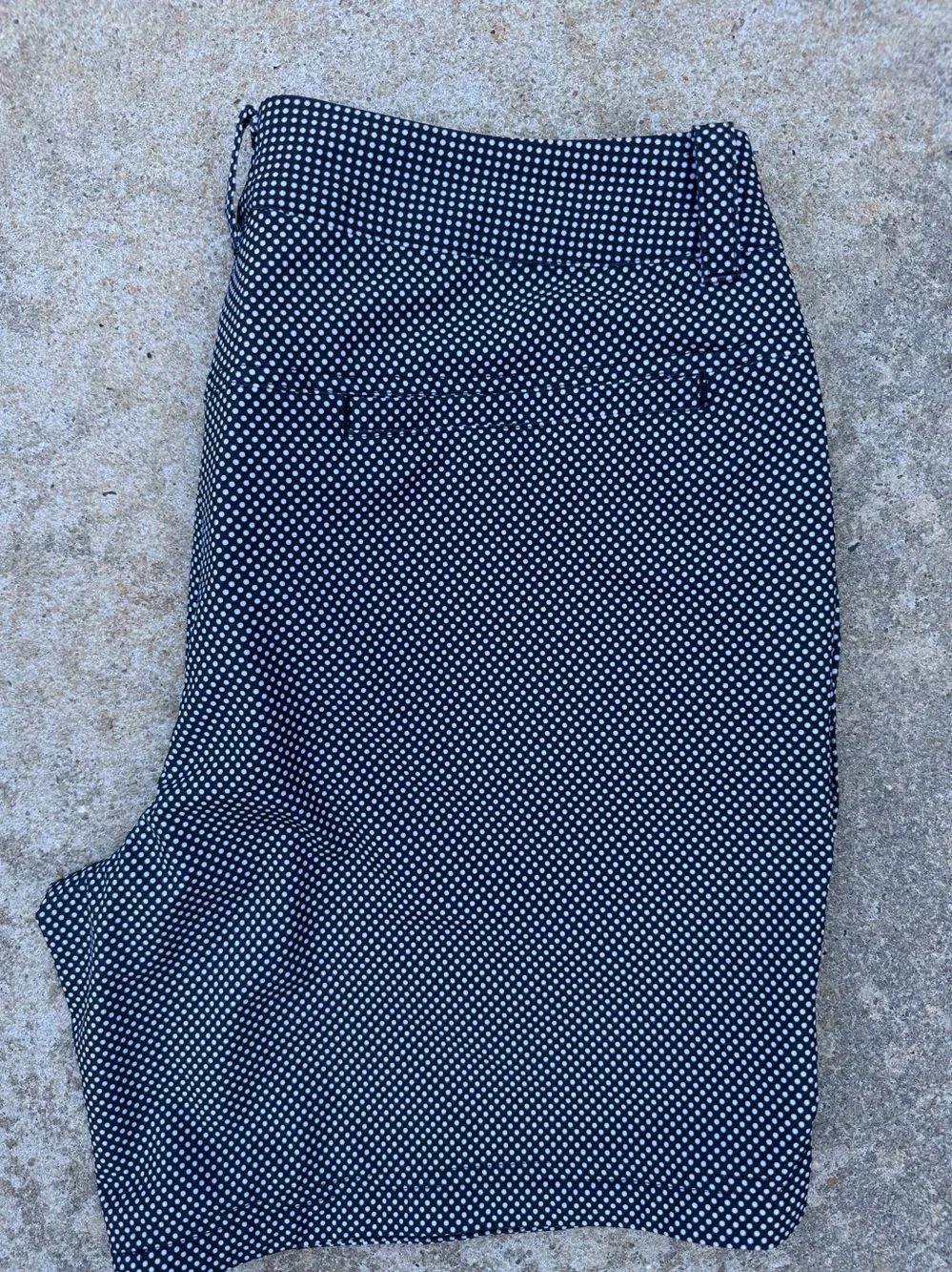 Black and White Polka Nike Dri Fit Short